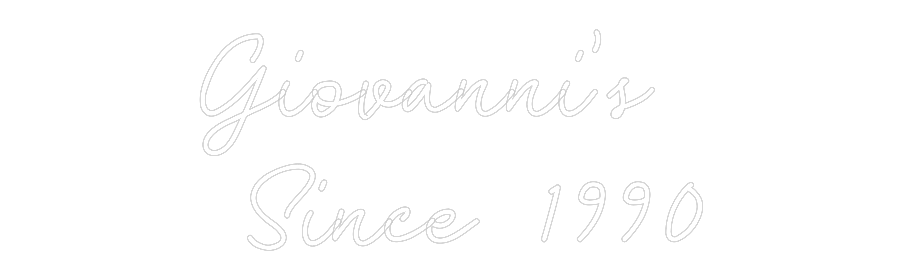CN LED NEON: Giovanni’s 
...