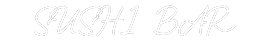 CN LED NEON: SUSHI BAR