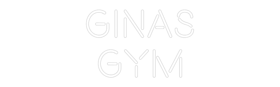 CN LED NEON: Ginas
Gym