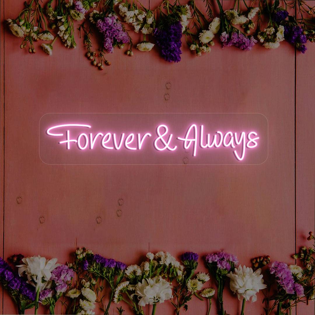 Forever & Always Sign | CNUS000213 | Pink