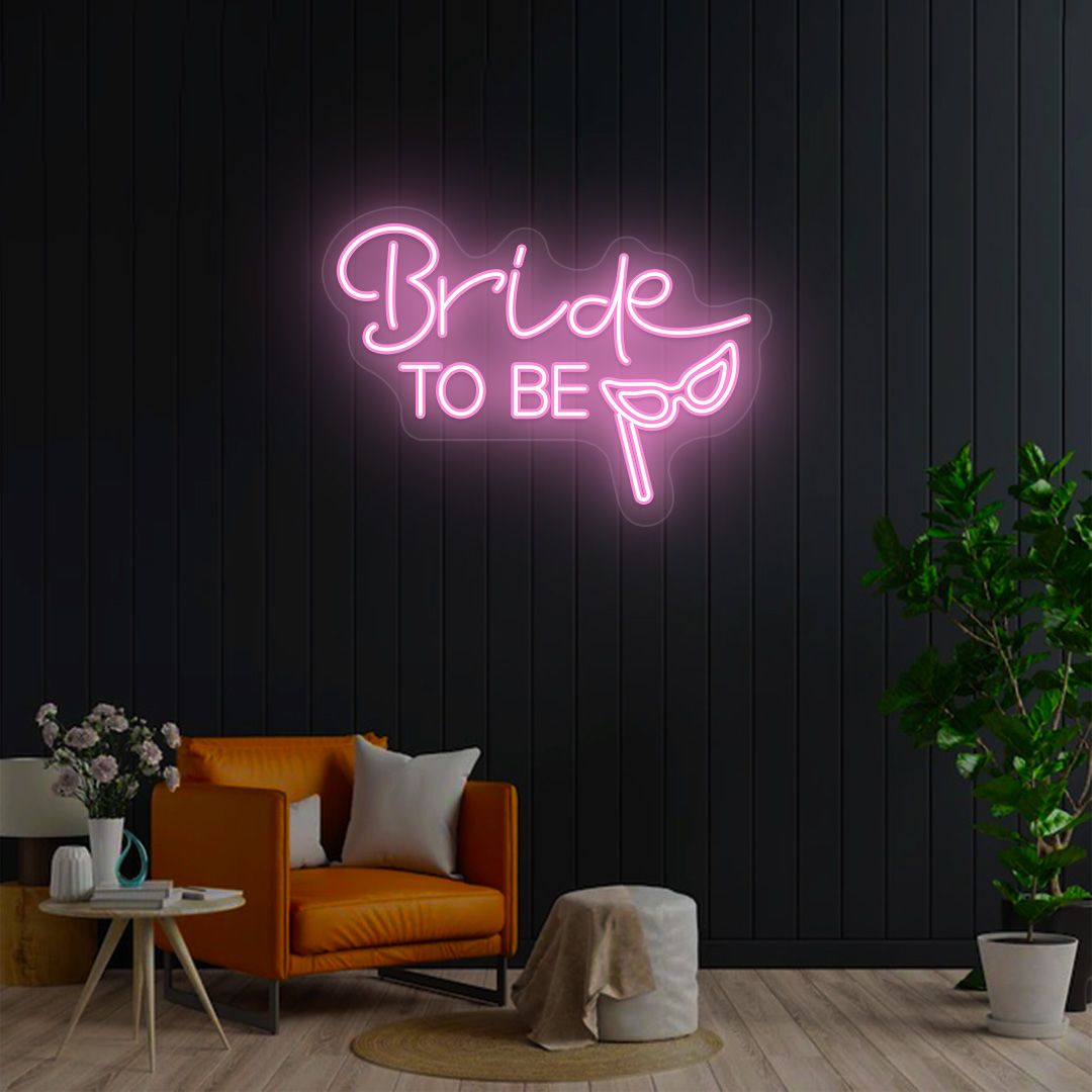 Bride To Be Neon Sign | Pink