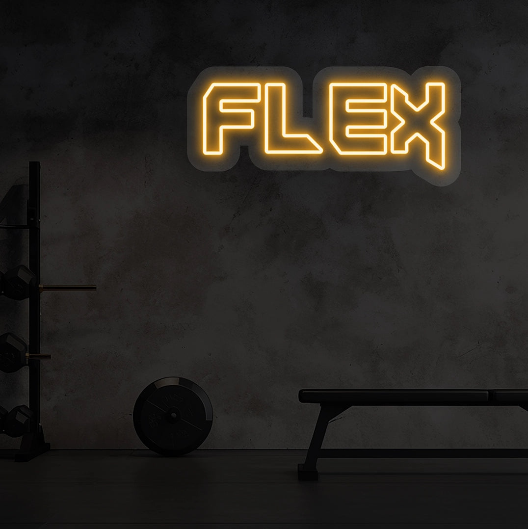 FLEX Neon Sign | orange