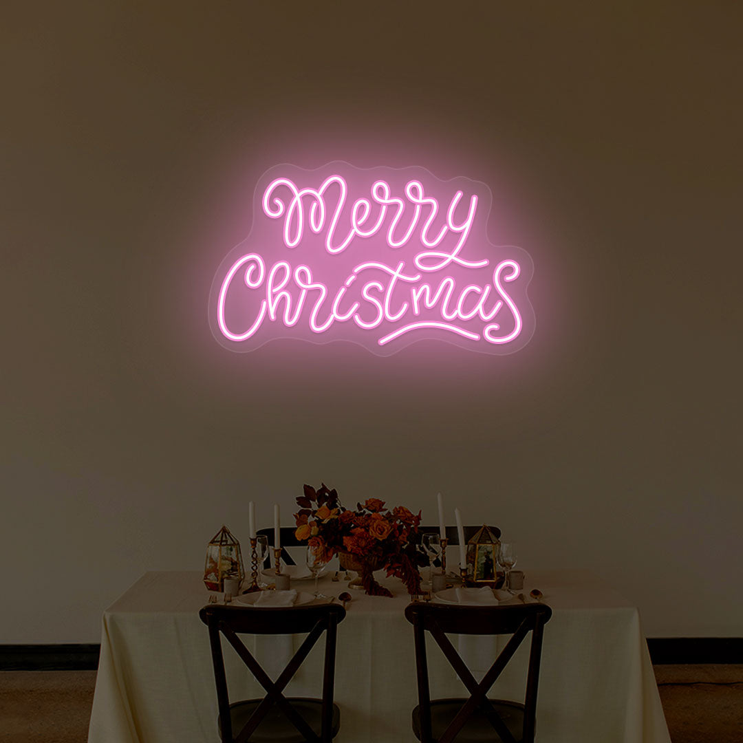 Cool Merry Christmas Neon Sign