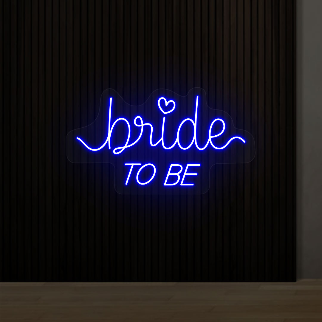 Bride To Be Neon Sign | Green