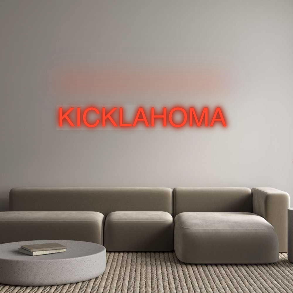 CN LED NEON: KICKLAHOMA