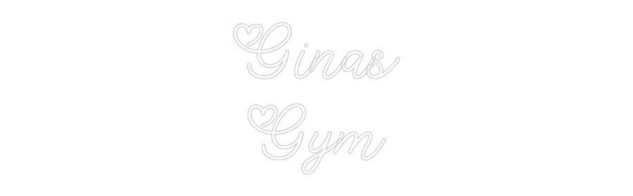 CN LED NEON: Ginas
Gym
