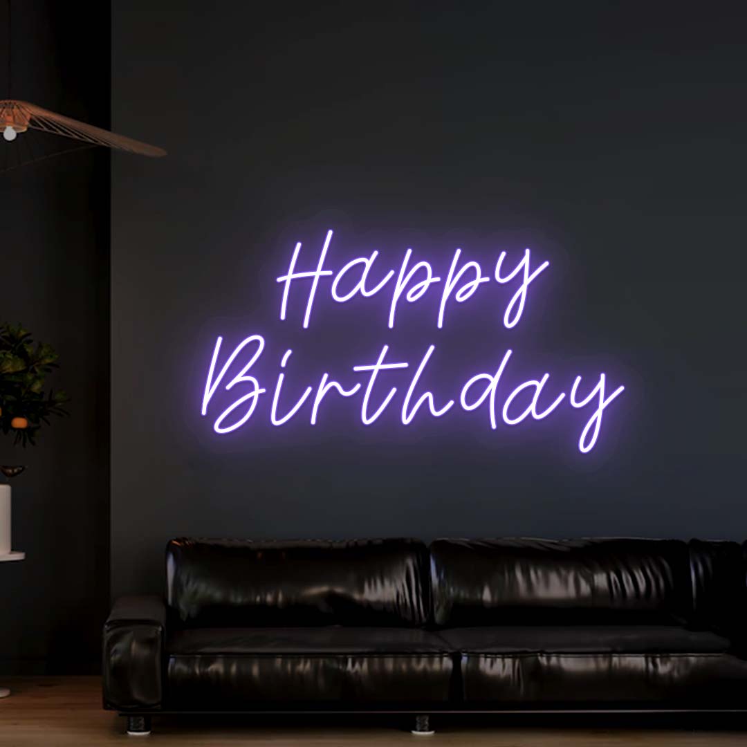 Happy Birthday Neon Sign | CNUS000020