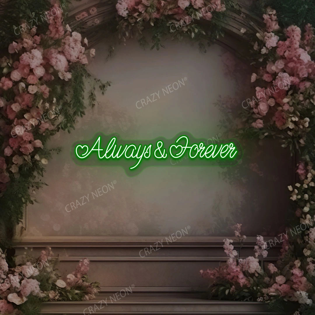 Always And Forever Sign | Green