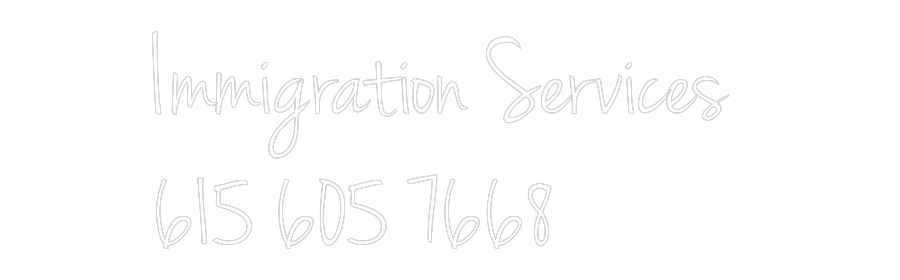 CN LED NEON: Immigration S...