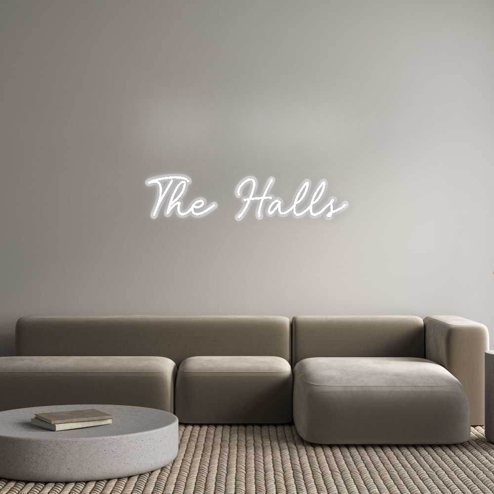 CN LED NEON: The Halls