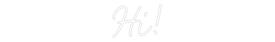 CN LED NEON: Hi!