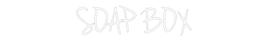 CN LED NEON: SOAP BOX