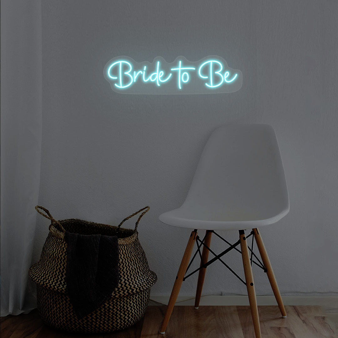 Bride To Be Neon Sign | Iceblue
