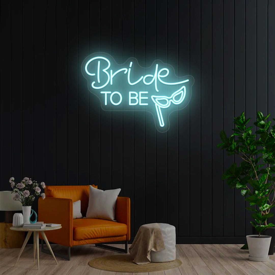 Bride To Be Neon Sign | Iceblue