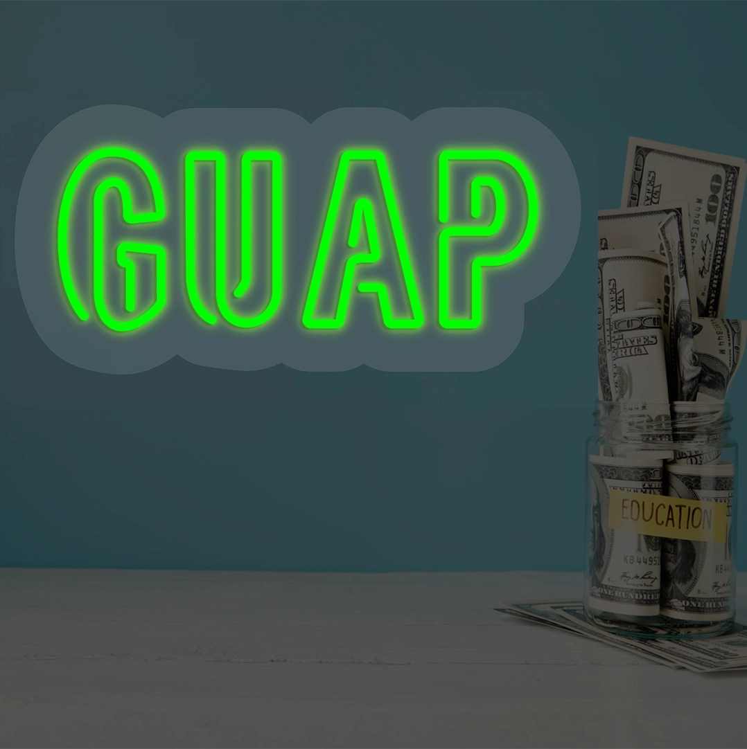 GUAP Neon Sign | Green