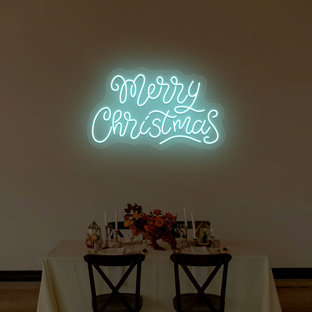 Cool Merry Christmas Neon Sign