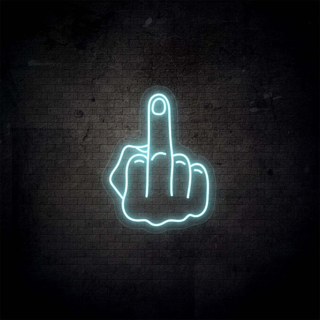 Middle Finger Neon Sign | CNUS002684