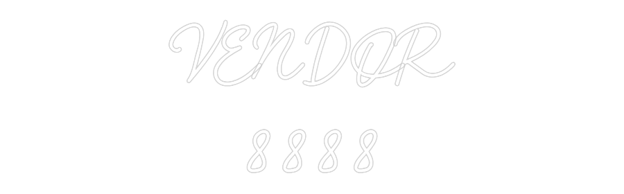 CN LED NEON: VENDOR
8888