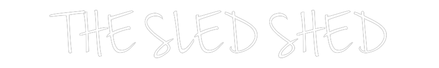 CN LED NEON: THE SLED SHED