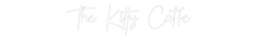 CN LED NEON: The Kitty Cat...