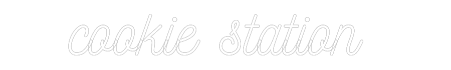 CN LED NEON: cookie station