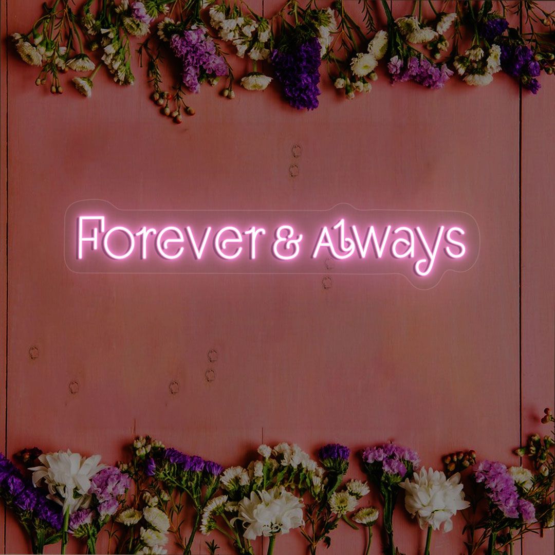 Forever & Always Sign CNUS000220 | pink