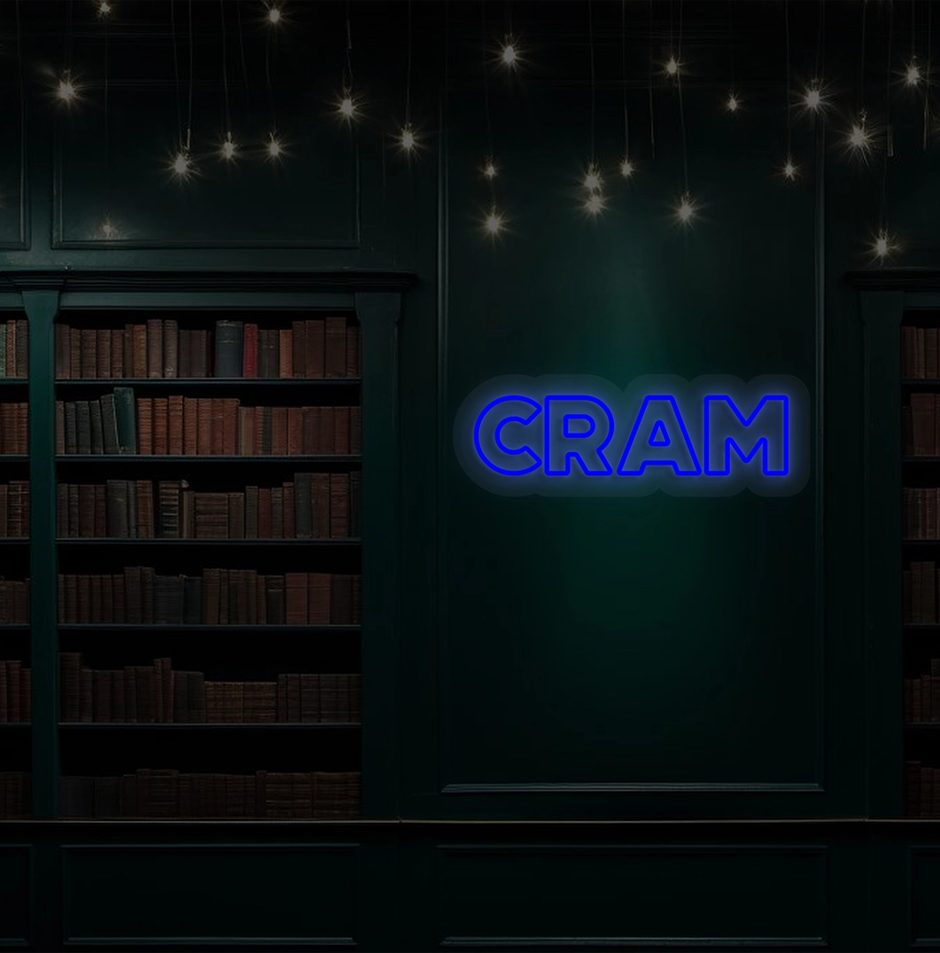 CRAM Neon Sign