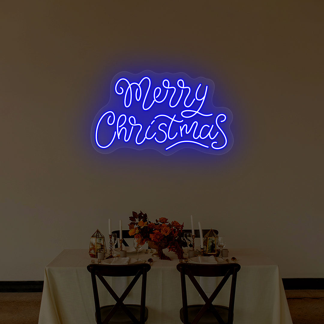 Cool Merry Christmas Neon Sign