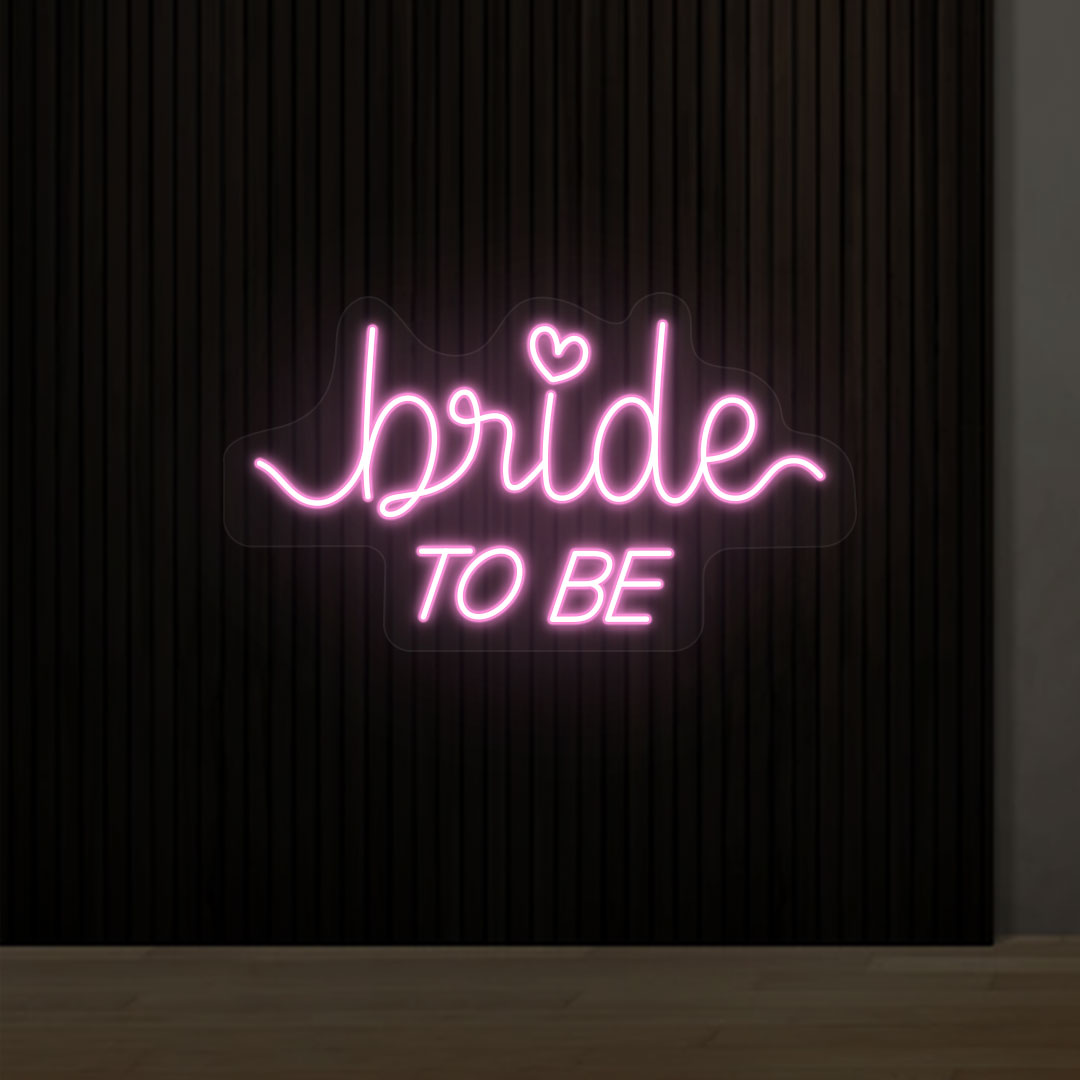 Bride To Be Neon Sign | Pink