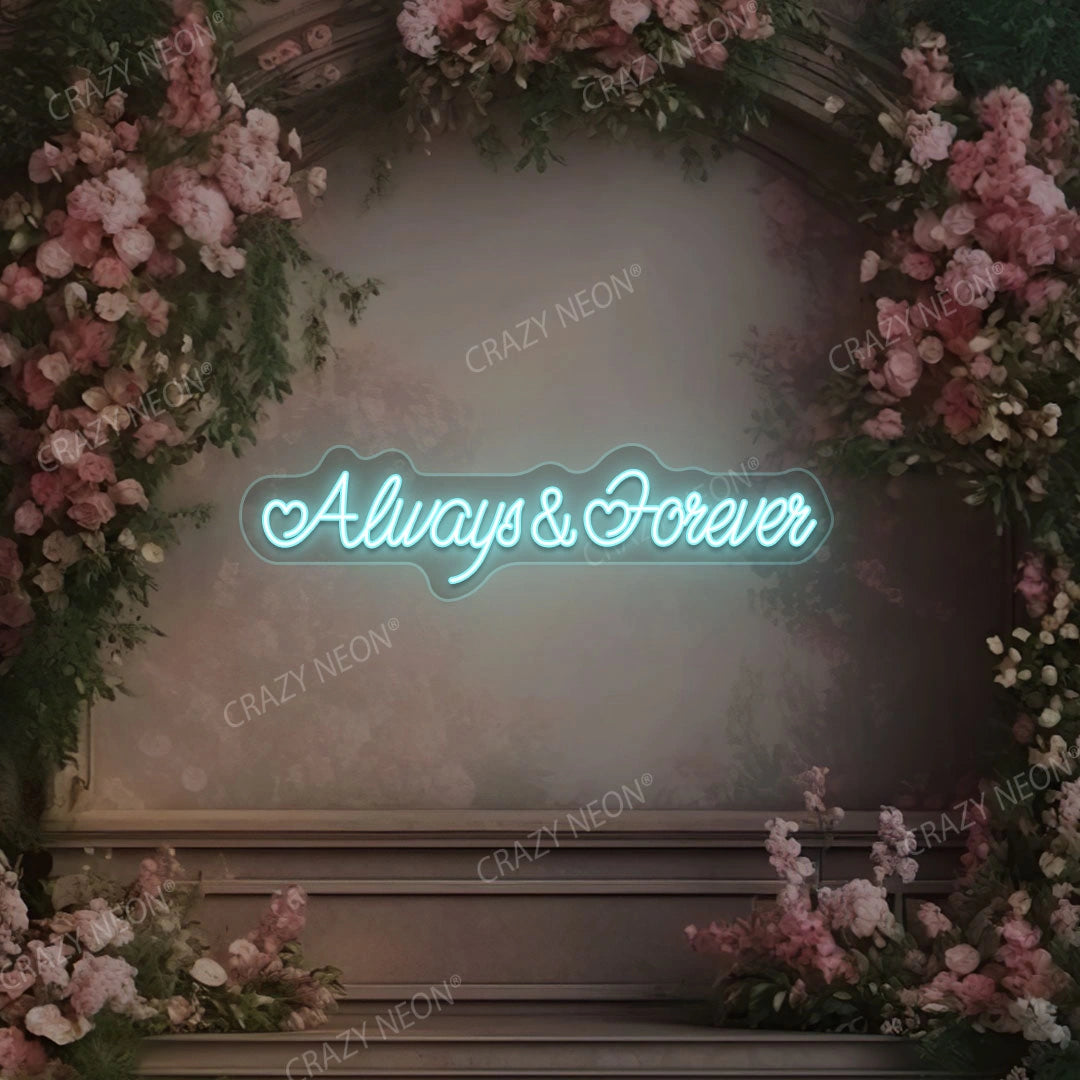 Always And Forever Sign | Iceblue