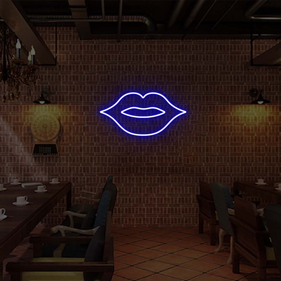 Lips Neon Sign