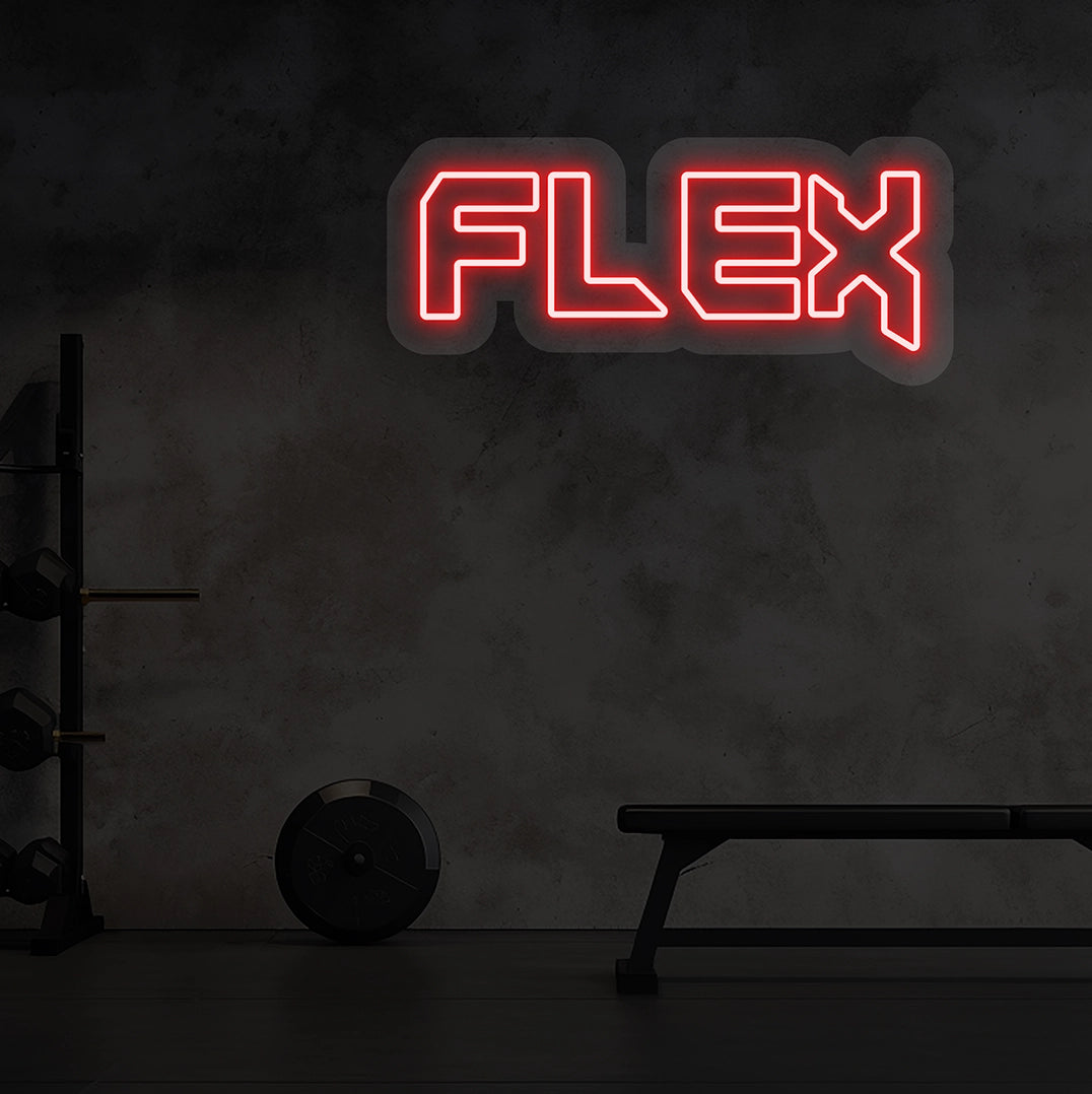 FLEX Neon Sign | Red
