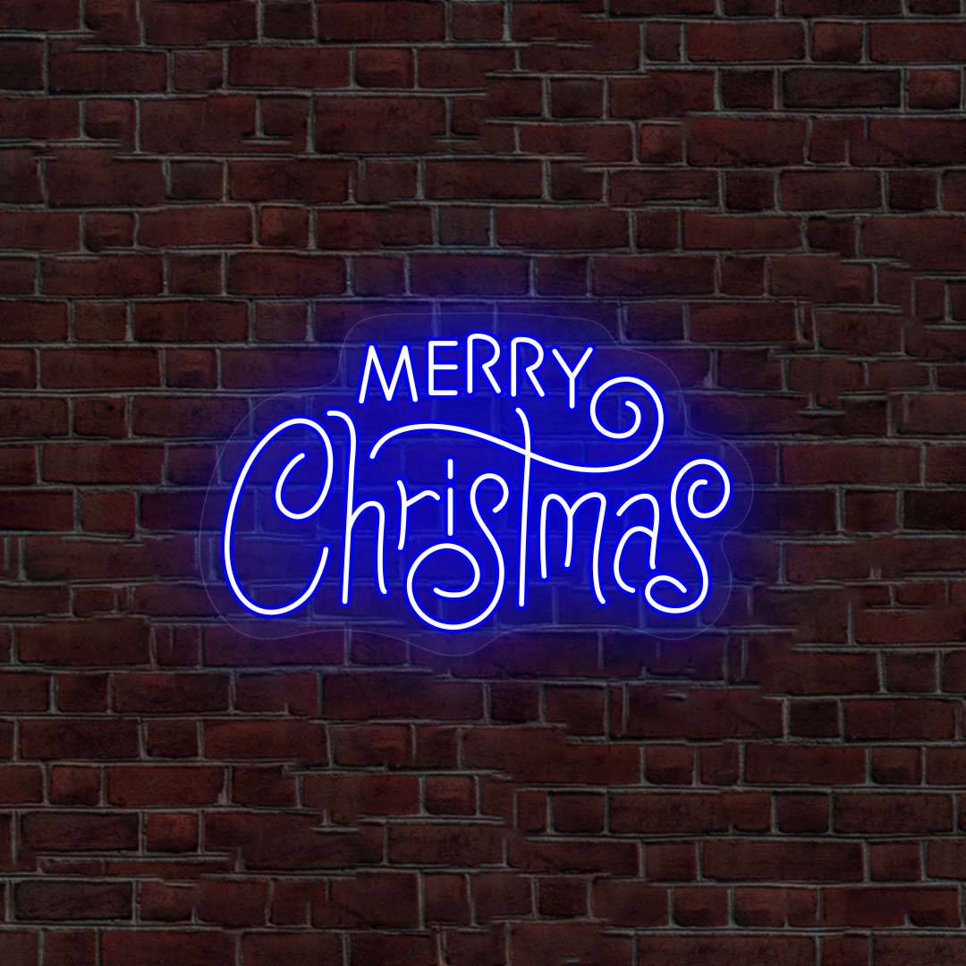 Merry Christmas Neon Sign