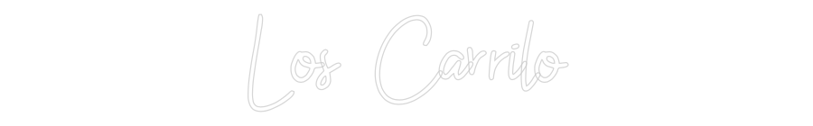 CN LED NEON: Los Carrilo