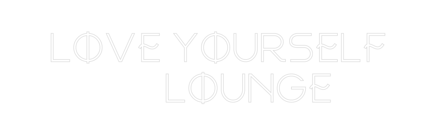 CN LED NEON: love yourself...