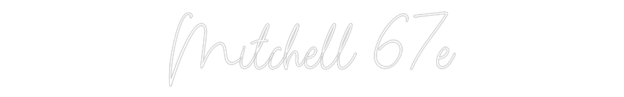 CN LED NEON: Mitchell 67e