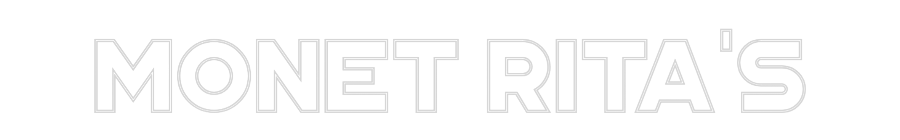 CN LED NEON: MONET RITA'S