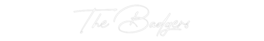 CN Name Neon: The Badgers