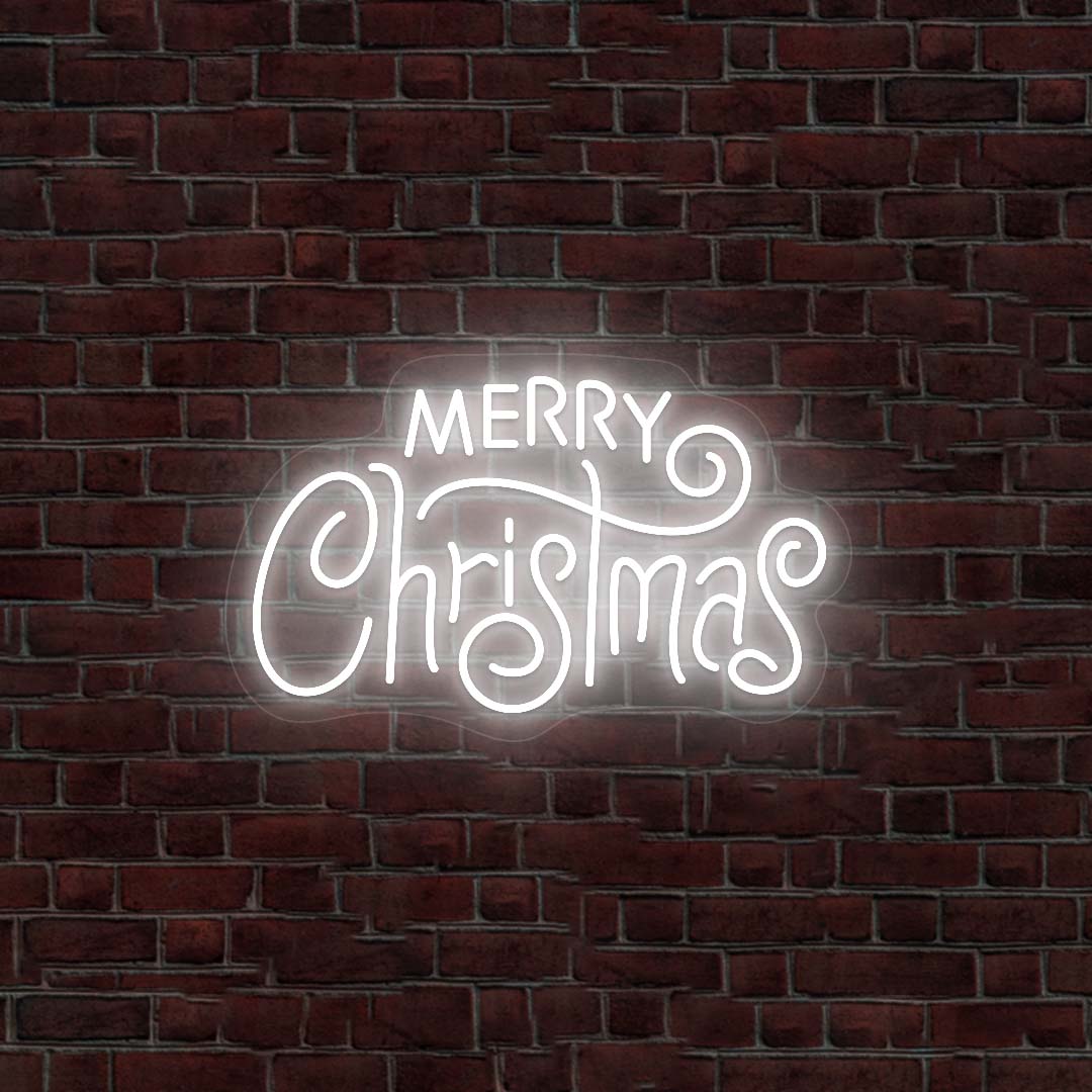 Merry Christmas Neon Sign