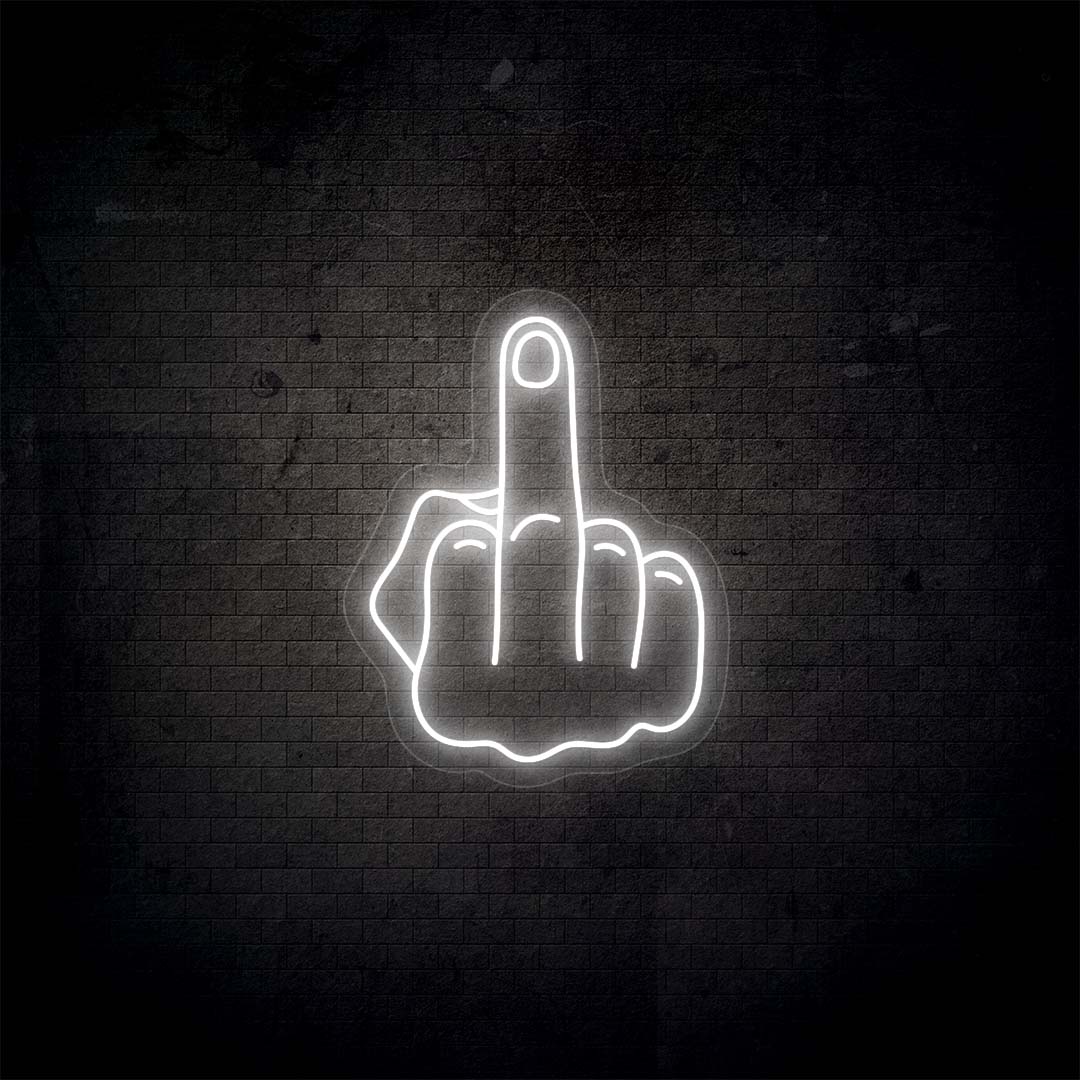 Middle Finger Neon Sign | CNUS002684