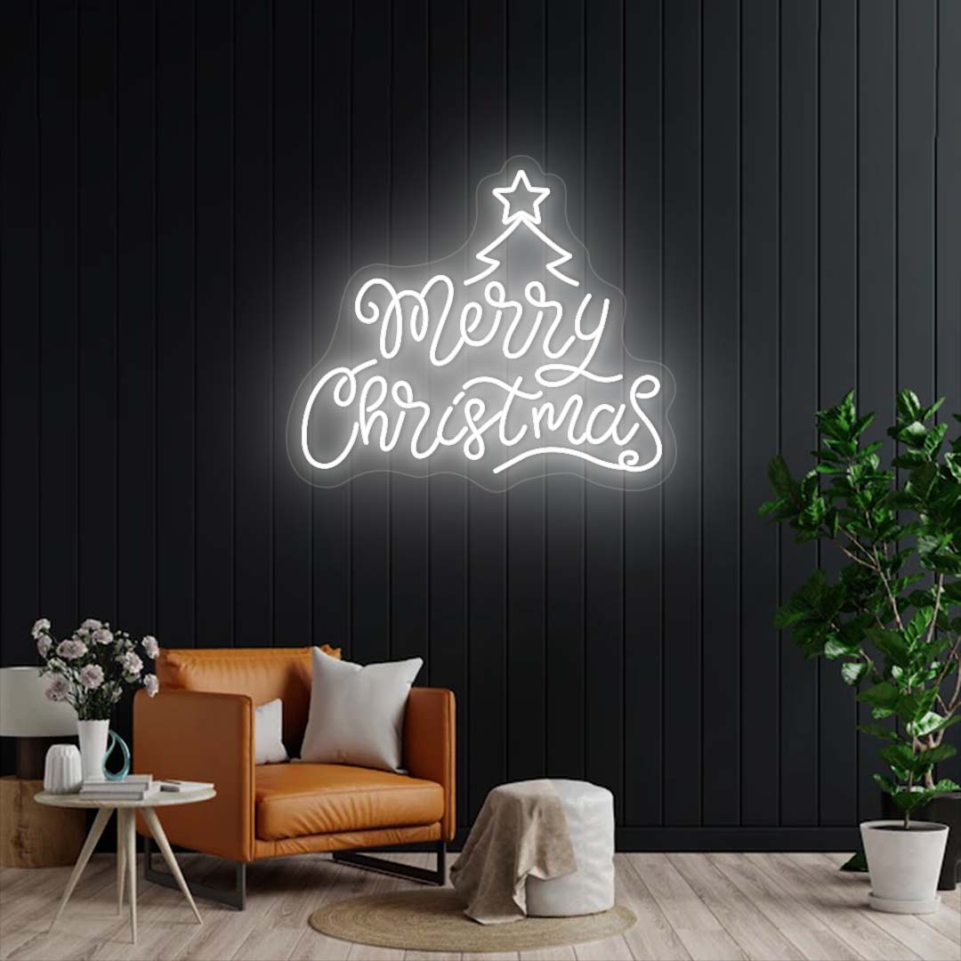 Merry Christmas Neon Sign