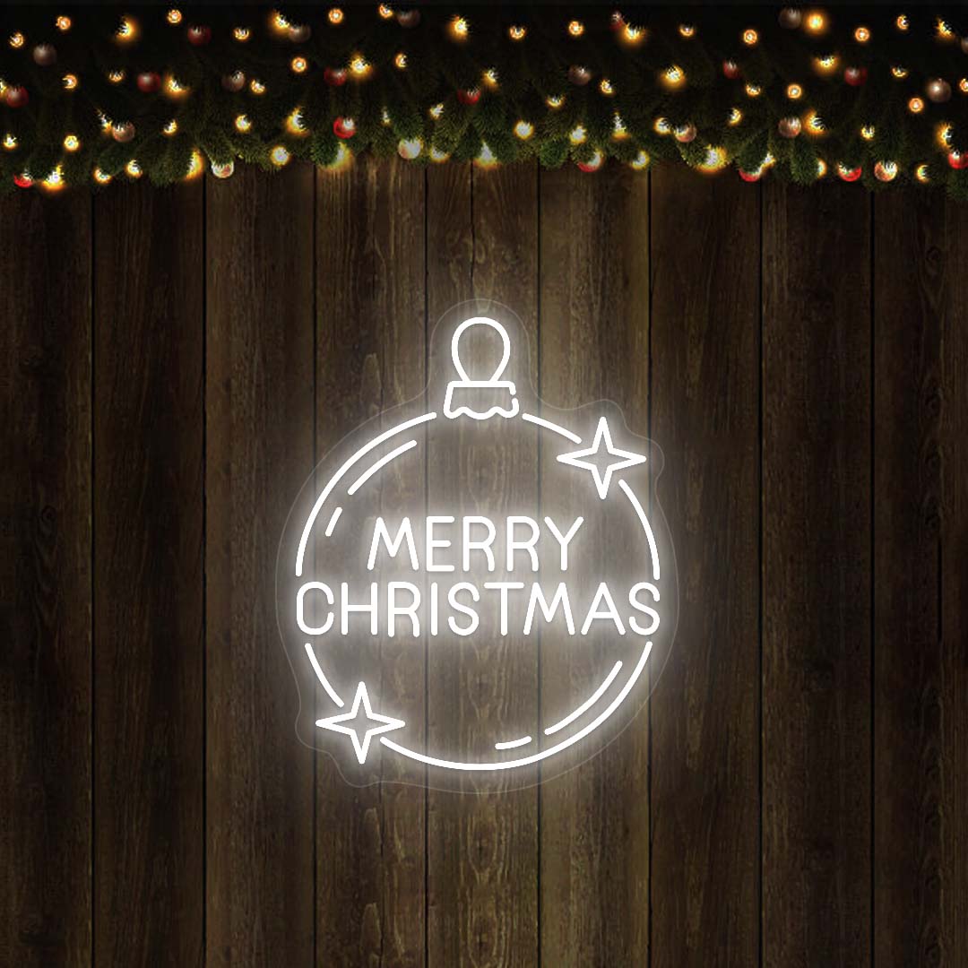 Merry Christmas Neon Sign | Warmwhite