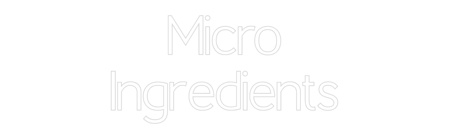 CN LED NEON: Micro
Ingred...