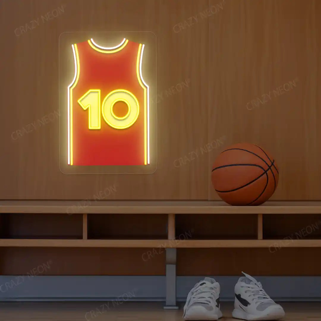 Atlanta Risacher 10 Jersey Basketball Neon Artwork