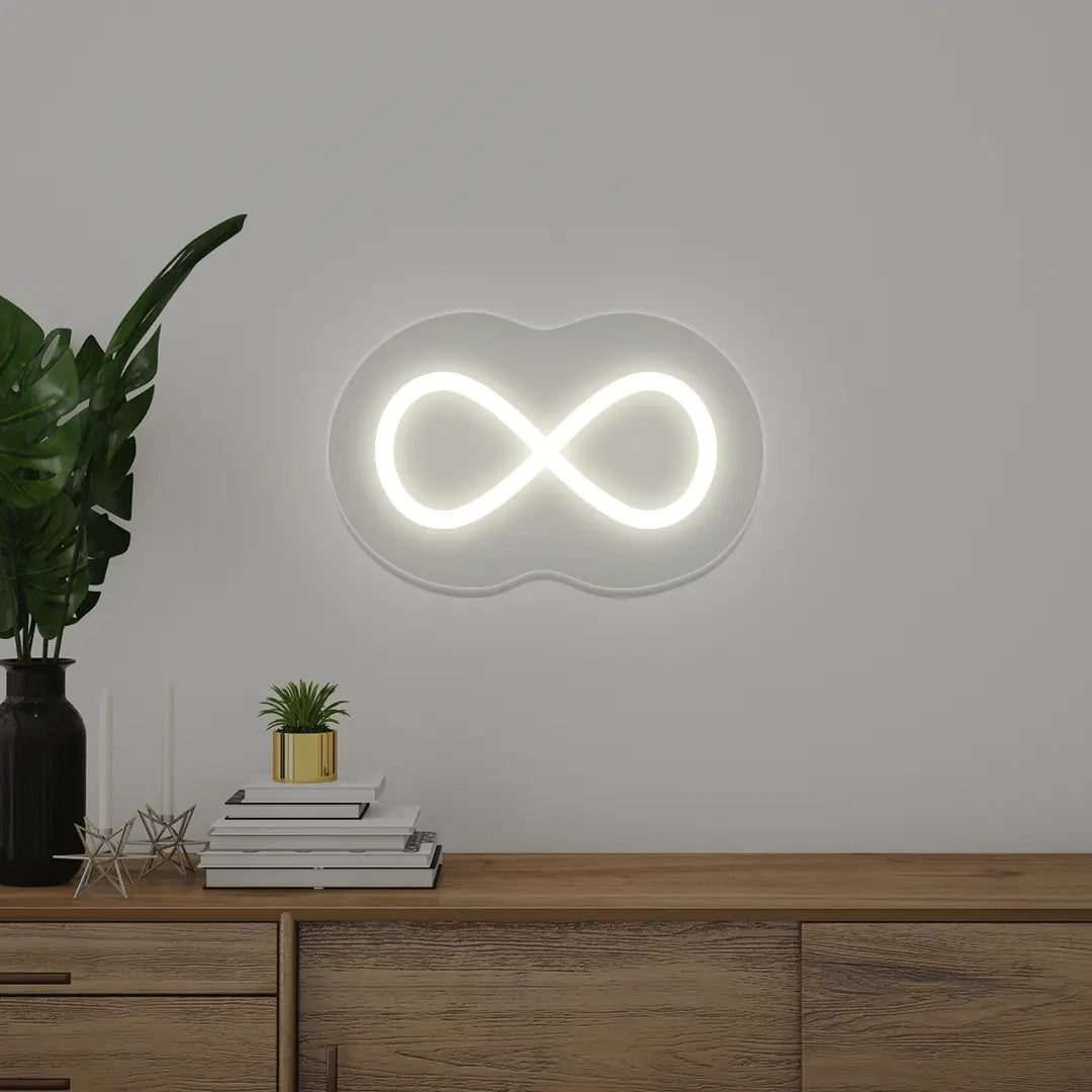 Infinity Neon Sign | Warmwhite