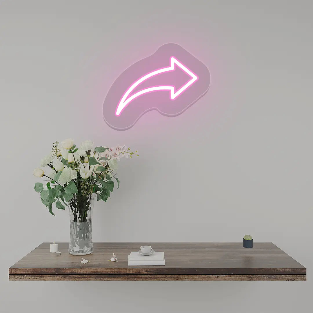 Share Icon Neon Sign