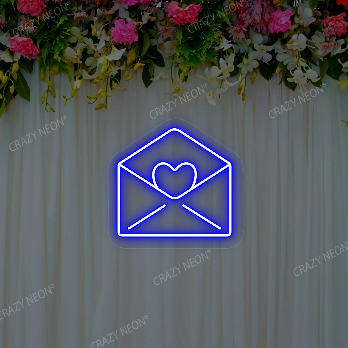 Love-Note Neon Sign | Blue