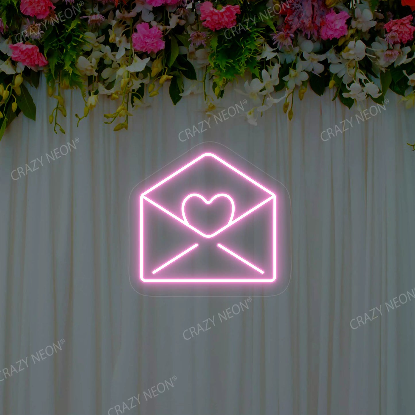 Love-Note Neon Sign | Pink