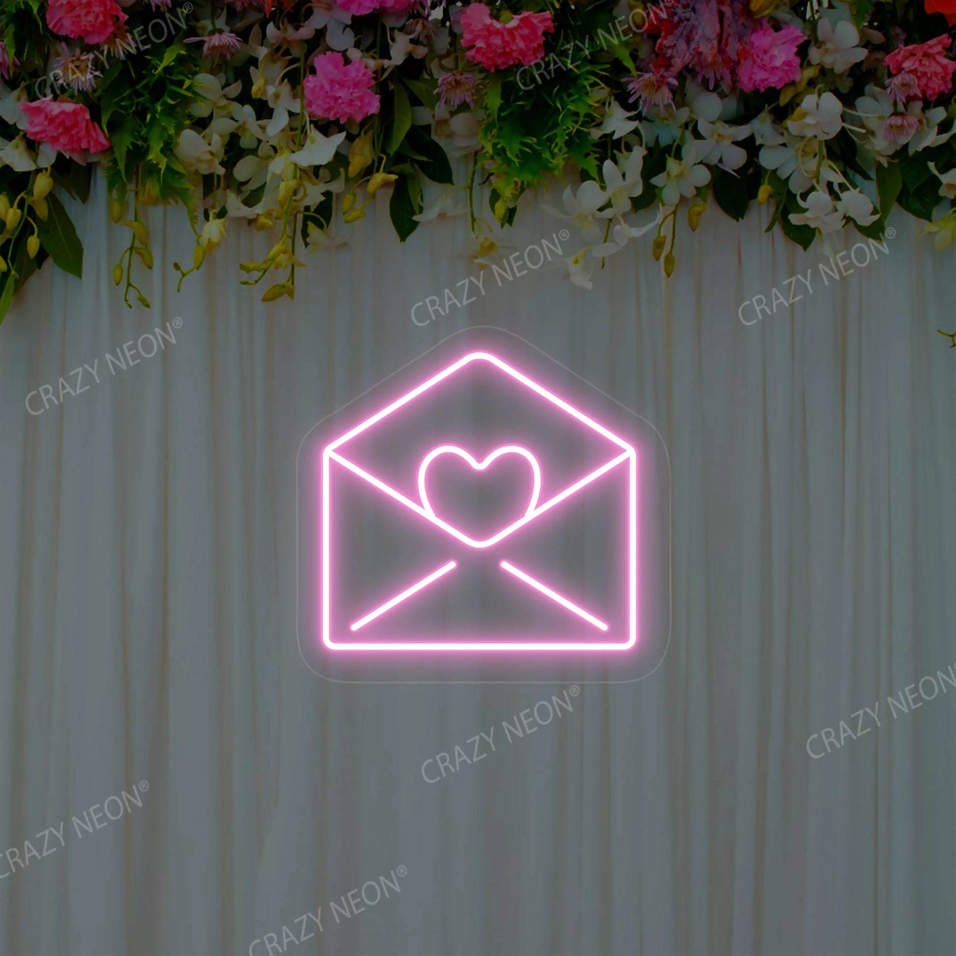Love-Note Neon Sign | Pink