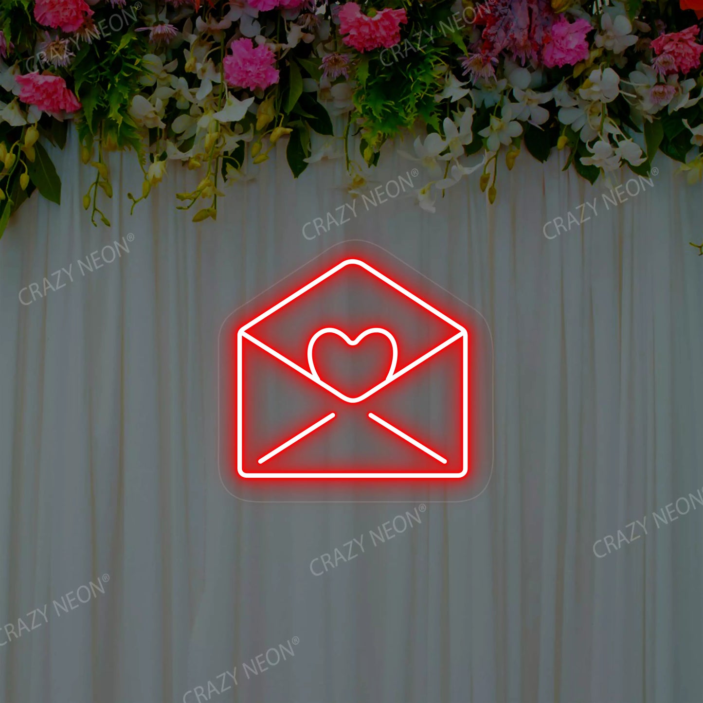 Love-Note Neon Sign | Red